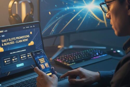 Pemain slot online fokus menggunakan 12Hoki Login untuk klaim promo dan bonus slot terbaru setiap hari